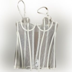 New La Perla sheer Bustier